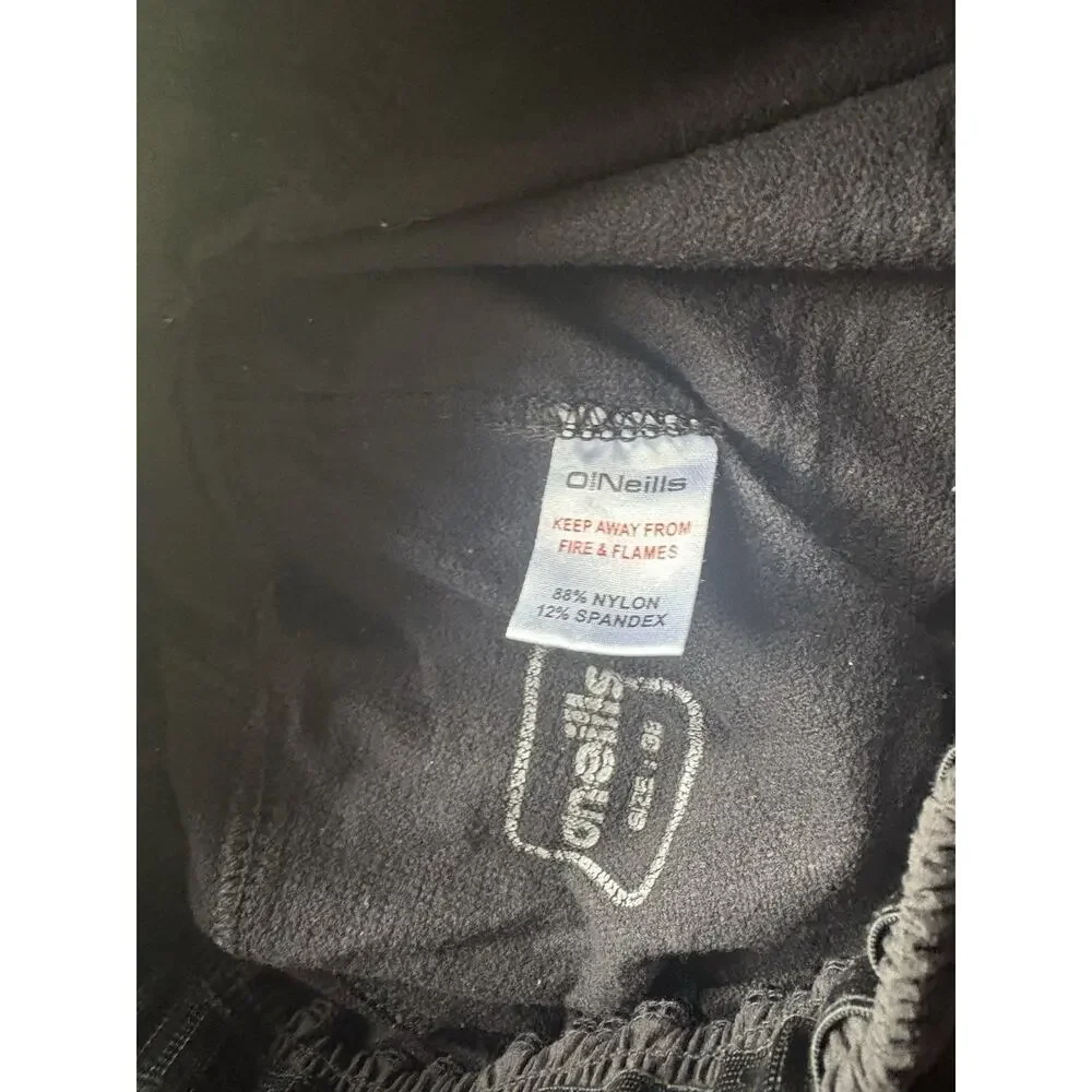 O'Neill Men's Solid Black Swim Trunks Size L Regular Fit Elastic Waist